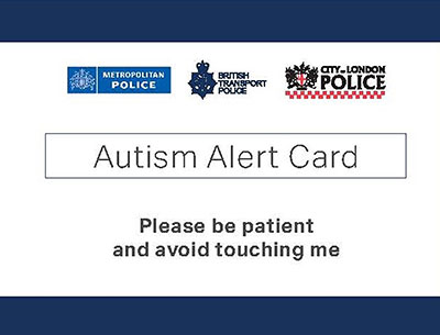 autism alert cards