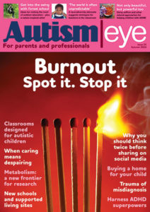 Autism Eye Magazine has once again been shortlisted for a prestigious journalism award, highlighting the quality of its editorial and its continuing success.