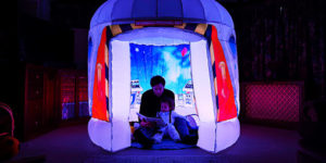 PODS is the ultimate sensory play space that provides a themed experience to house-bound adventurers.