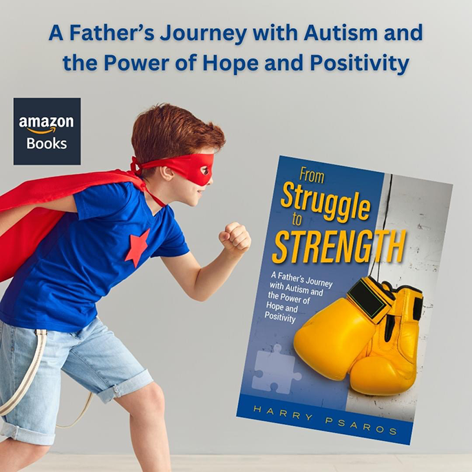 Fathers of autistic children: here's a book of practical strategies by Harry Psaros, providing practical strategies he learned first-hand