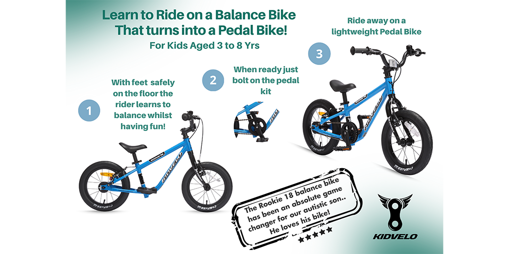 Going from balance discount bike to pedal bike