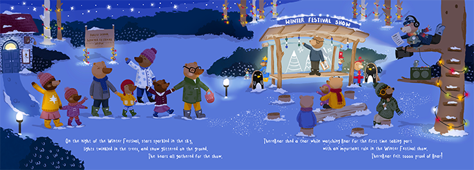 New Release from the Award-Winning Publisher Bear Autism: Bear, Bobbin and The Winter Festival